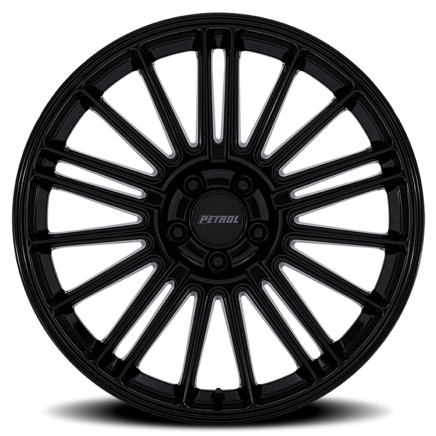 Petrol P1D 18x8" 5x108mm 72.56mm CB +40mm Gloss Black