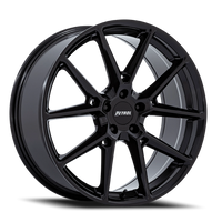 Petrol P1E GB 20x8.5 +40 5x114.3mm 72.56mm Gloss Black