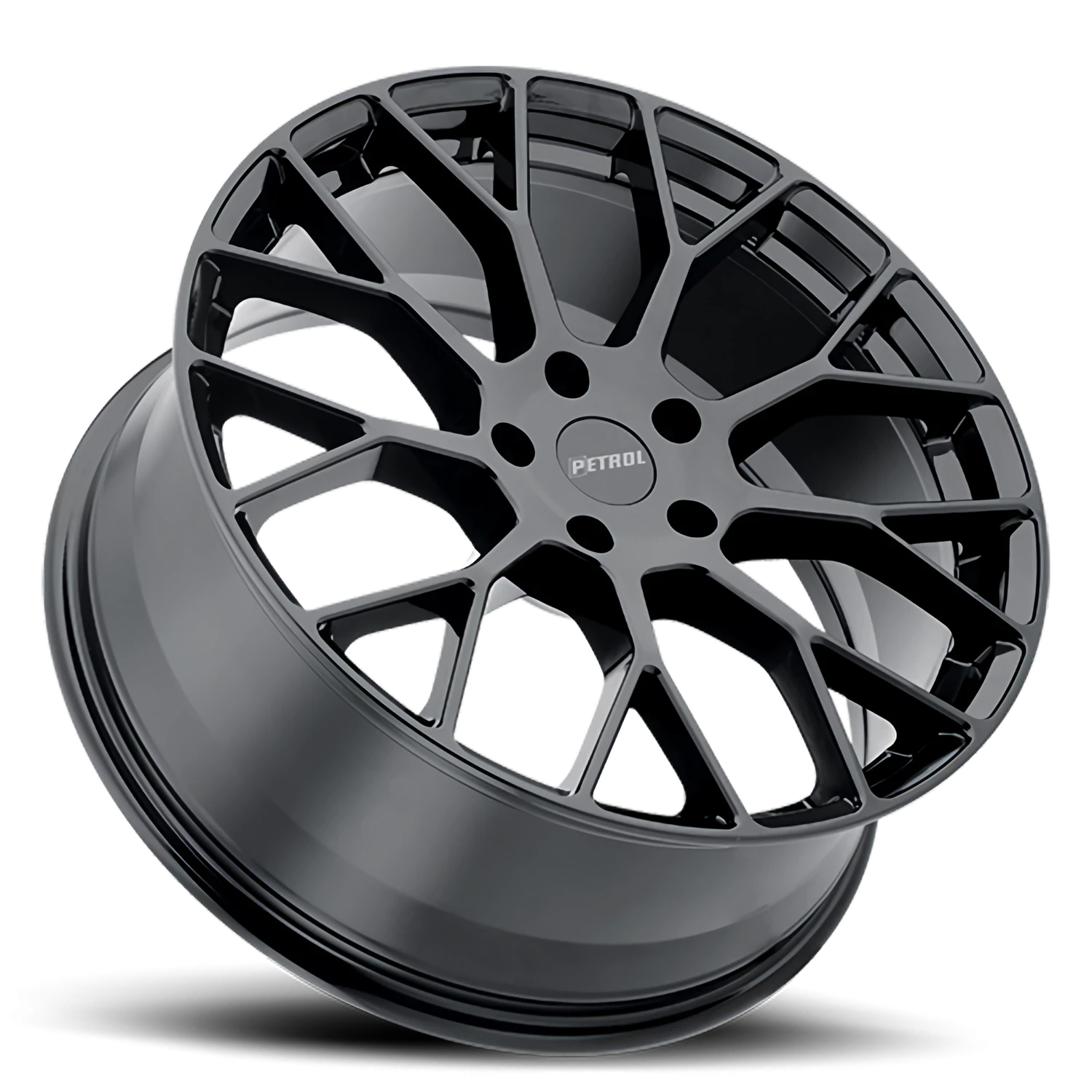 Petrol P2B 17x8" 5x112mm 72.1mm CB +32mm Gloss Black