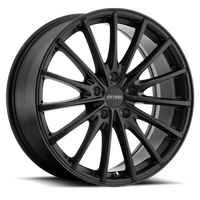 Petrol P3A 17x8" 5x114.3mm 76.1mm CB +40mm Matte Black