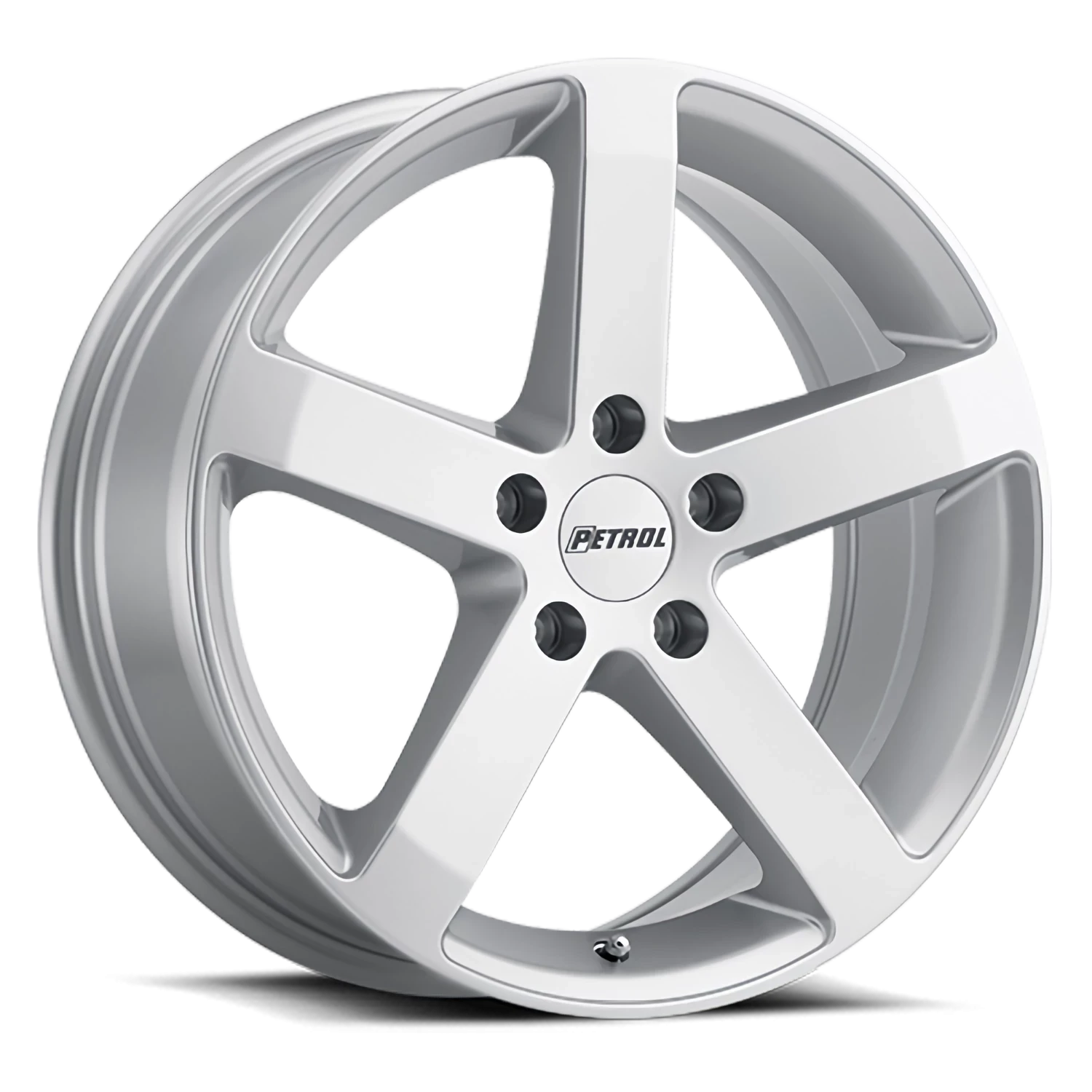 Petrol P3B 16x7" 5x100mm 71.1mm CB +38mm Gloss Silver