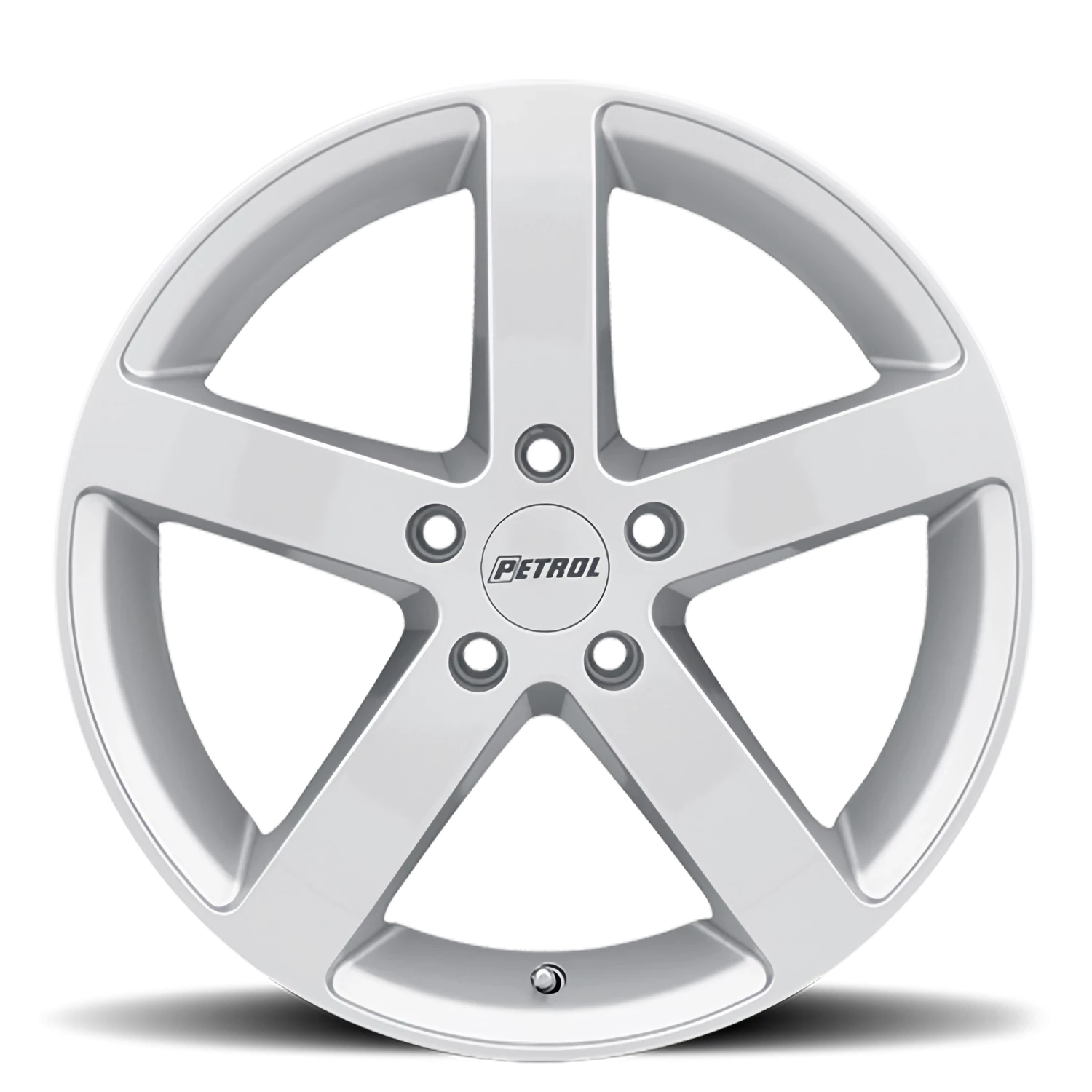 Petrol P3B 17x7" 5x100mm 72.1mm CB +40mm Gloss Silver