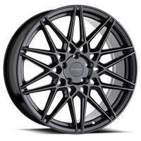 Petrol P3C GB 17x8 +40 5x114.3mm 76.1mm Semi Gloss Black