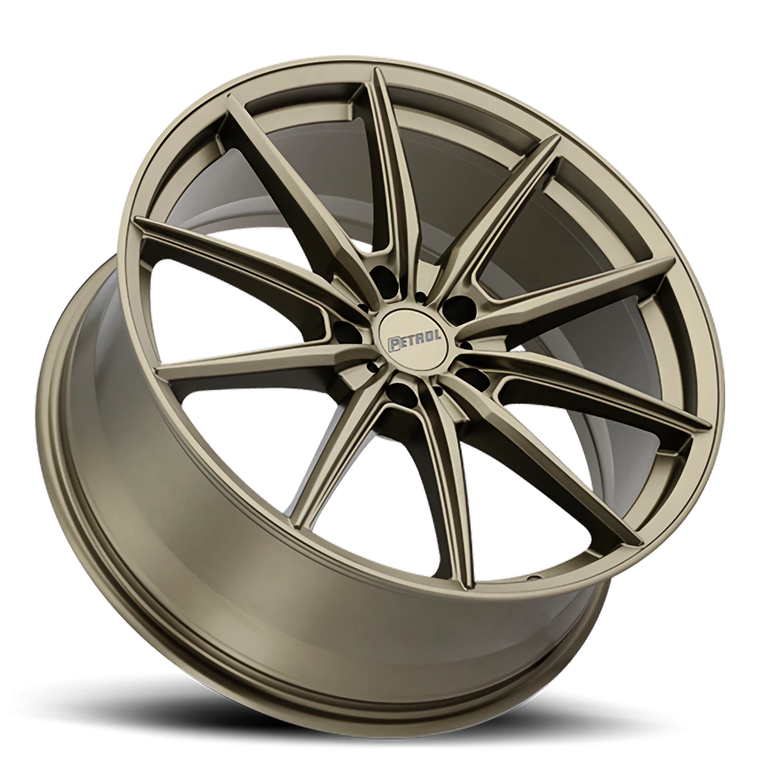 Petrol P4B 17x8" 5x108mm 72.1mm CB +40mm Matte Bronze