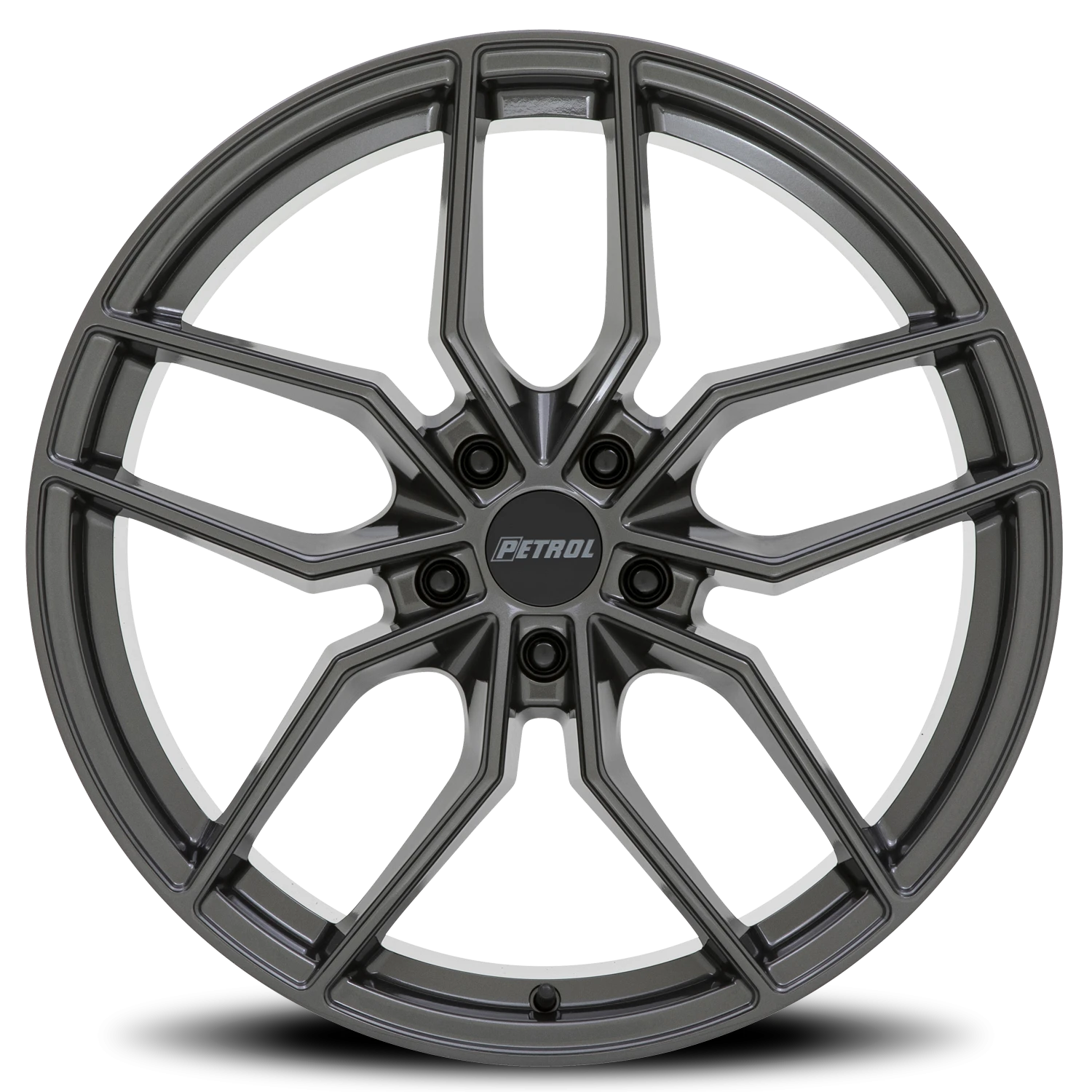 Petrol P5C 19x8" 5x112mm 66.6mm CB +40mm Gloss Gunmetal