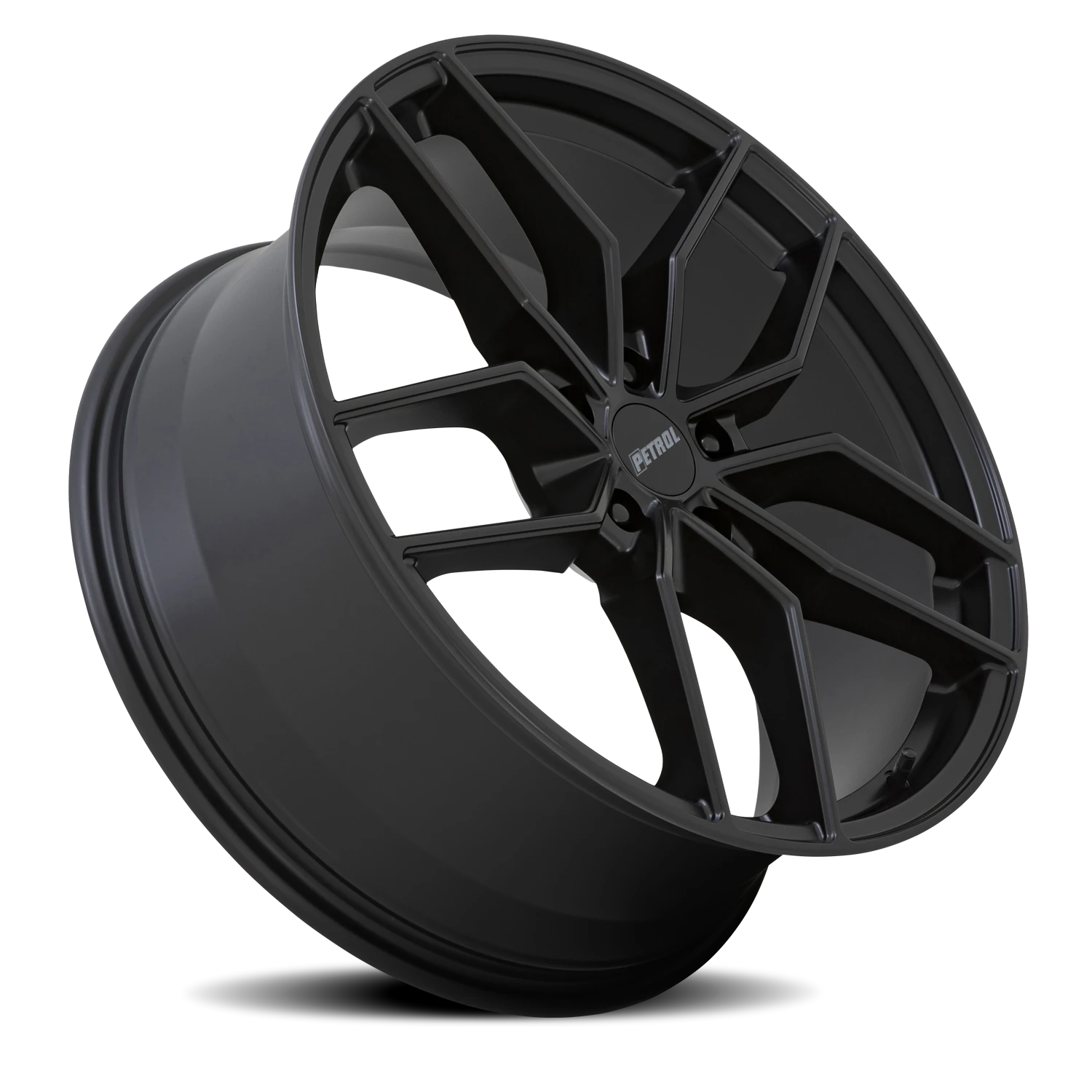 Petrol P5C 18x8" 5x114.3mm 76.1mm CB +40mm Matte Black
