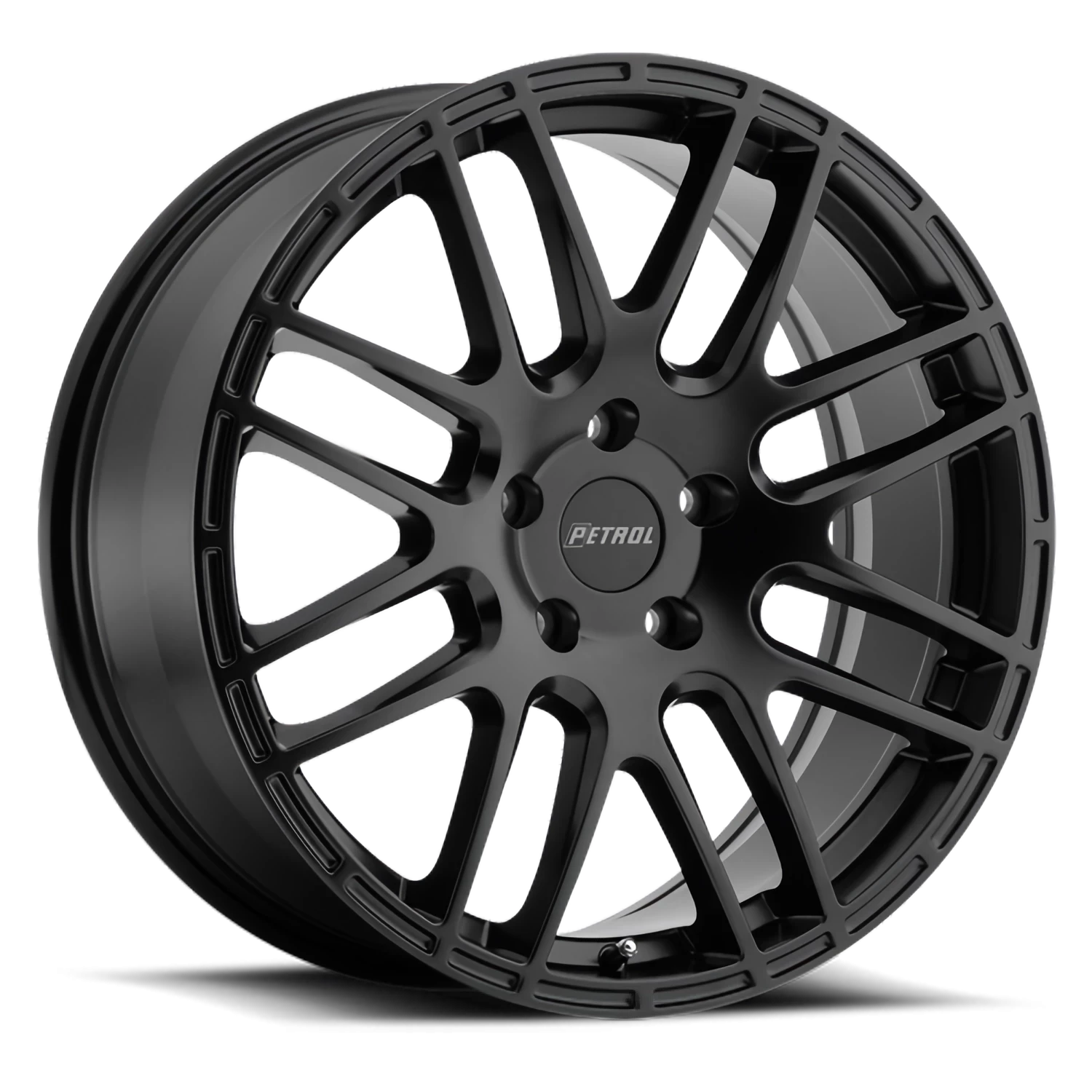 Petrol P6A 17x7.5" 4x100mm 72.1mm CB +40mm Matte Black
