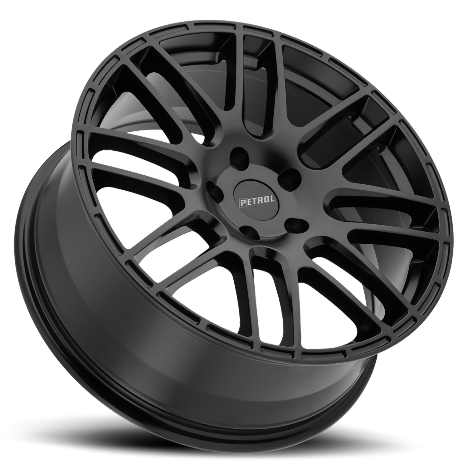 Petrol P6A 17x7.5" 4x100mm 72.1mm CB +40mm Matte Black