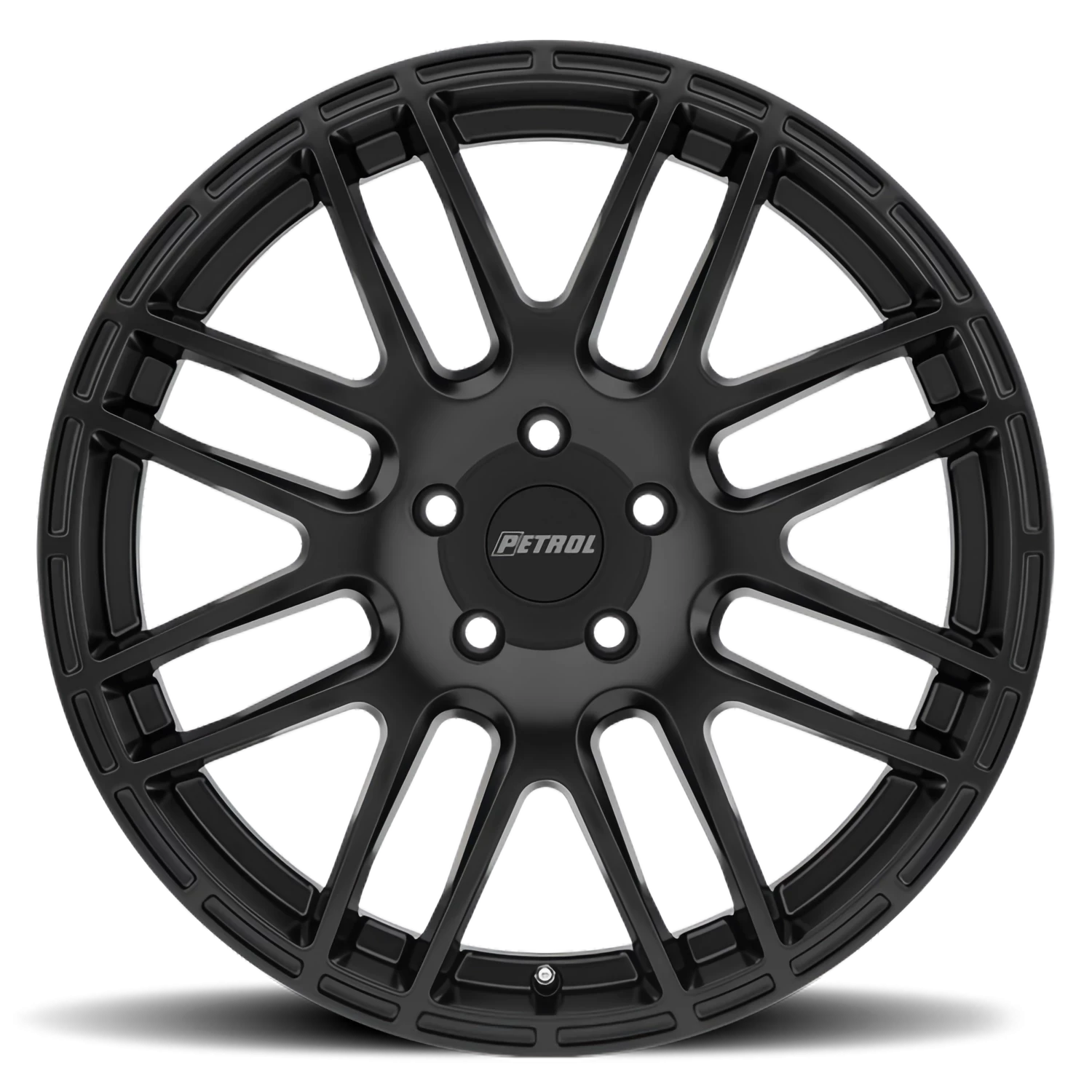 Petrol P6A 17x7.5" 4x100mm 72.1mm CB +40mm Matte Black