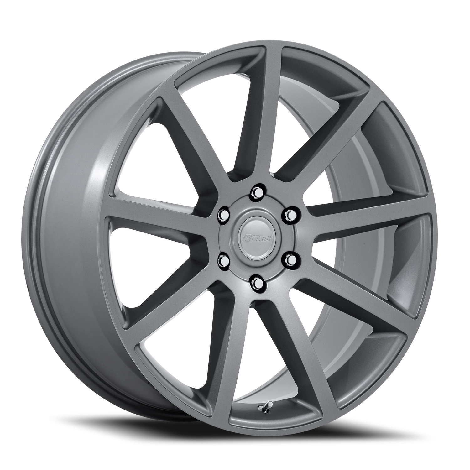 Petrol P6E 20x9.5" 6x135mm 87.1mm CB +30mm Matte Gunmetal