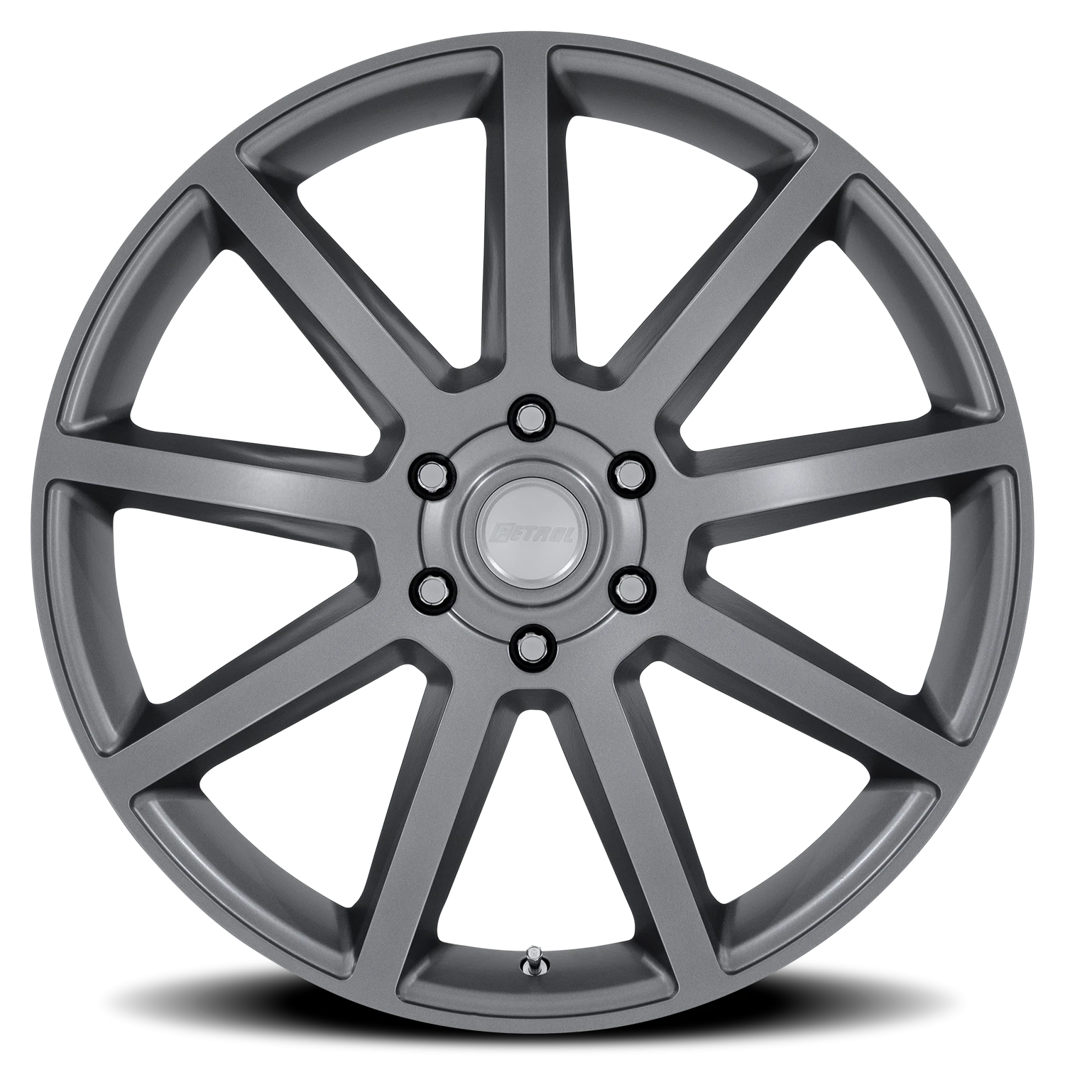 Petrol P6E 20x9.5" 6x135mm 87.1mm CB +30mm Matte Gunmetal