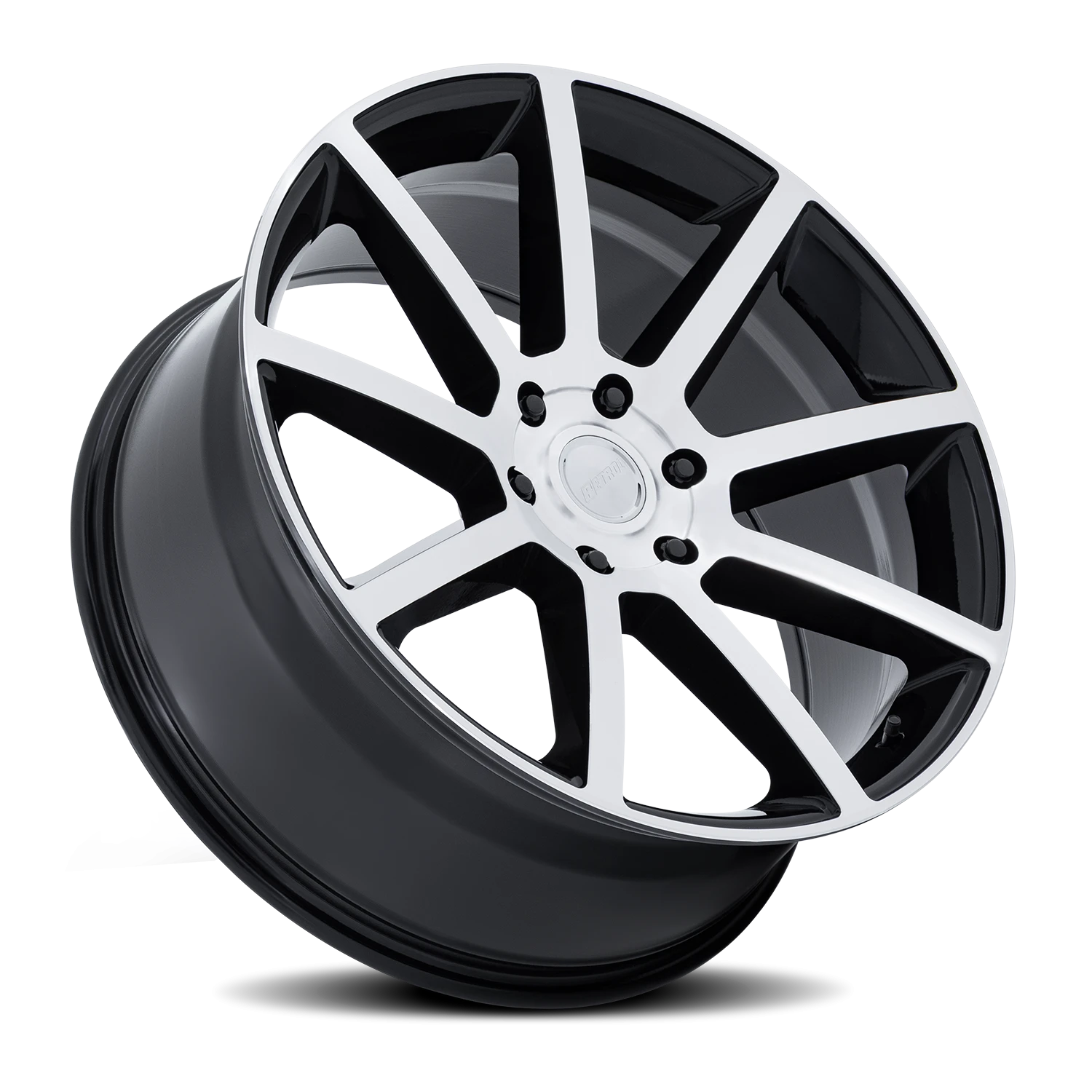 Petrol P6E 22x9.5" 6x135mm 87.1mm CB +30mm Gloss Black Machined Face