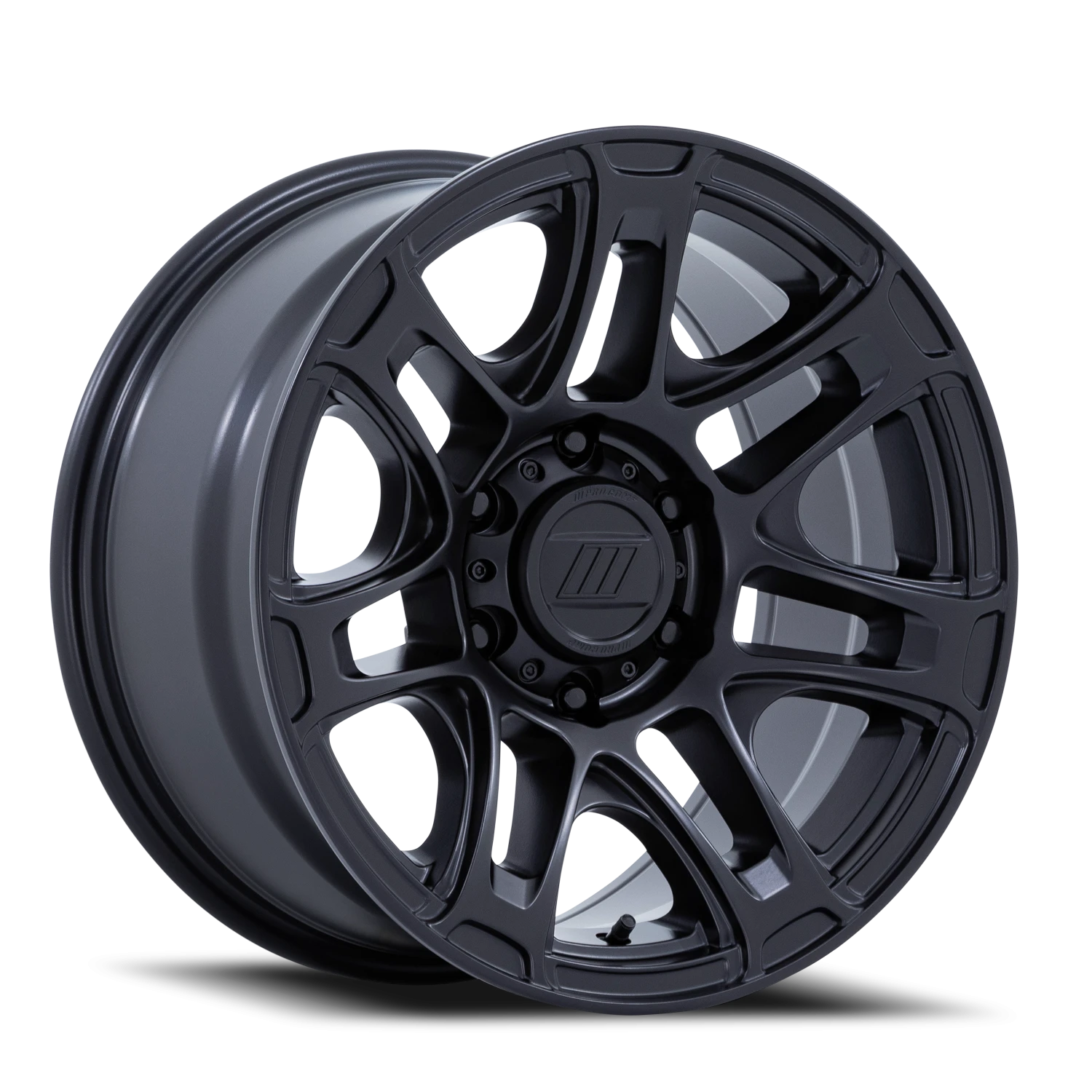 Pro Comp PA204 Roughneck MX 17x8 +20 6x139.7mm 106.1mm Matte Black