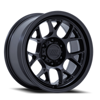 Pro Comp PA205 Wraith 17x8" 6x135mm 87.1mm CB +20mm Matte Black