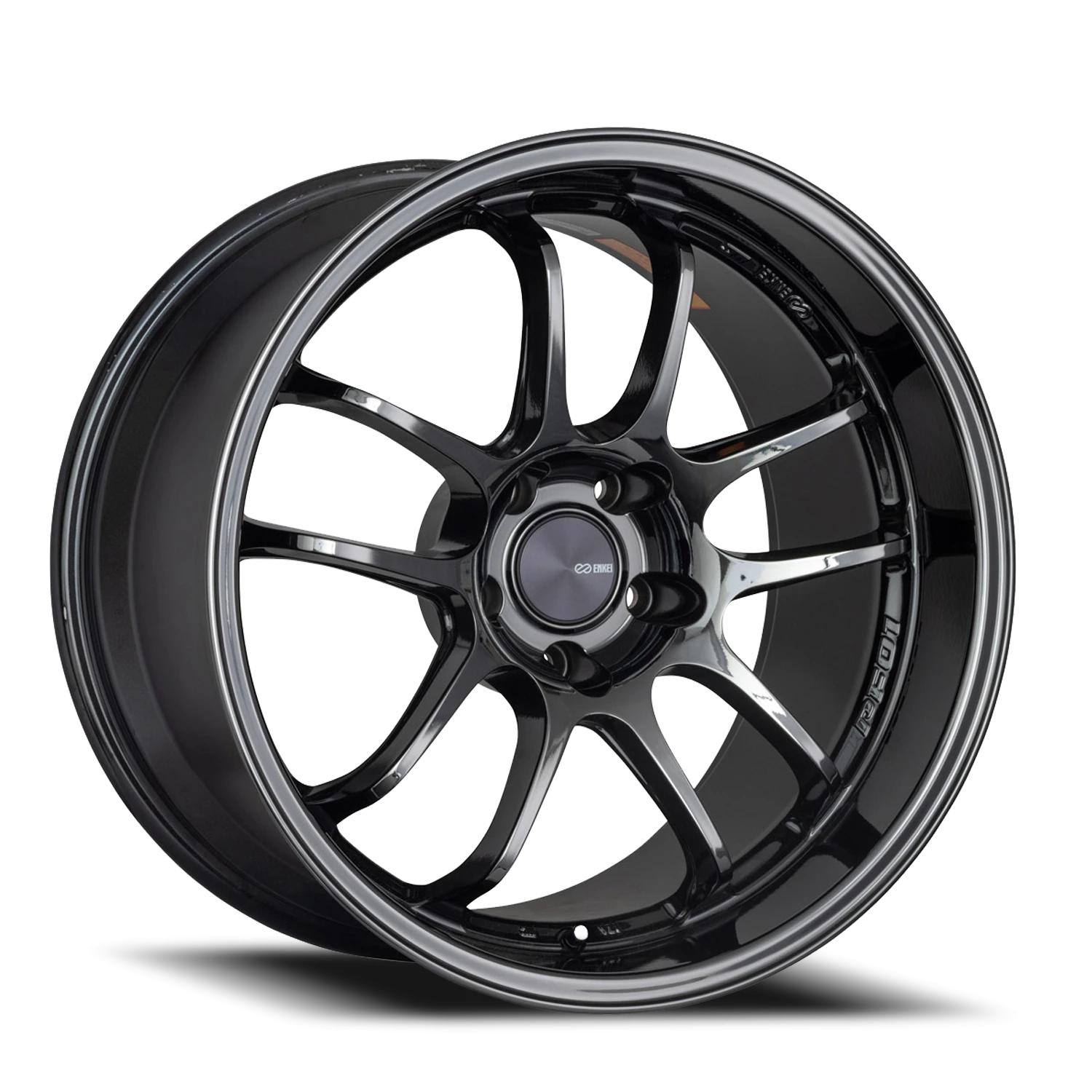 Enkei PF01EVO BK 18x9 +45 5x114.3mm 75mm Gloss Black