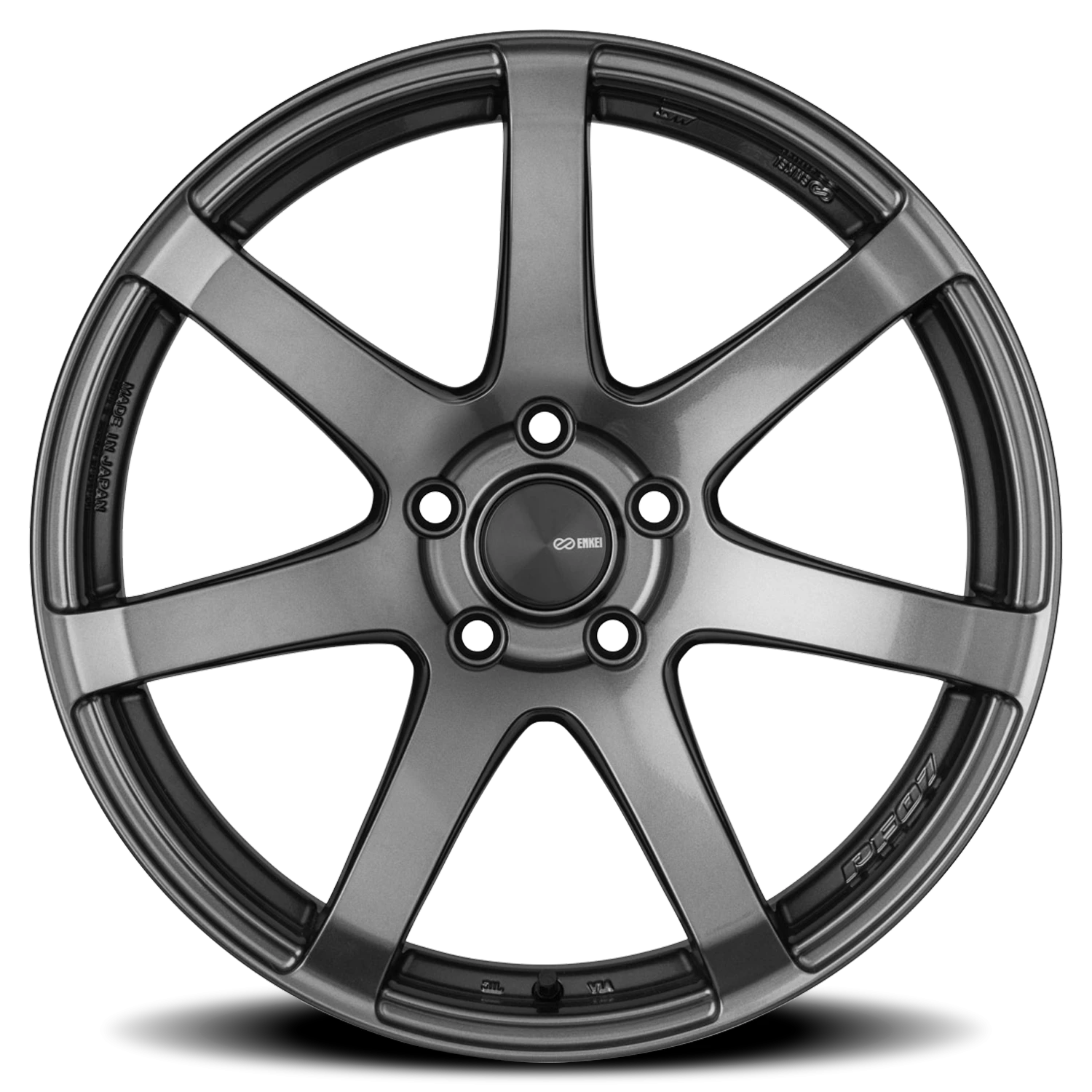 Enkei PF07 19x10 +40 5x114.3mm 75mm Dark Silver