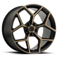Performance Replica PR126 20x10" 5x120mm 67.06mm CB +23mm Black Bronze Face