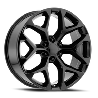 Performance Replica PR176 24x10 +24 6x139.7mm 78.1mm Gloss Black