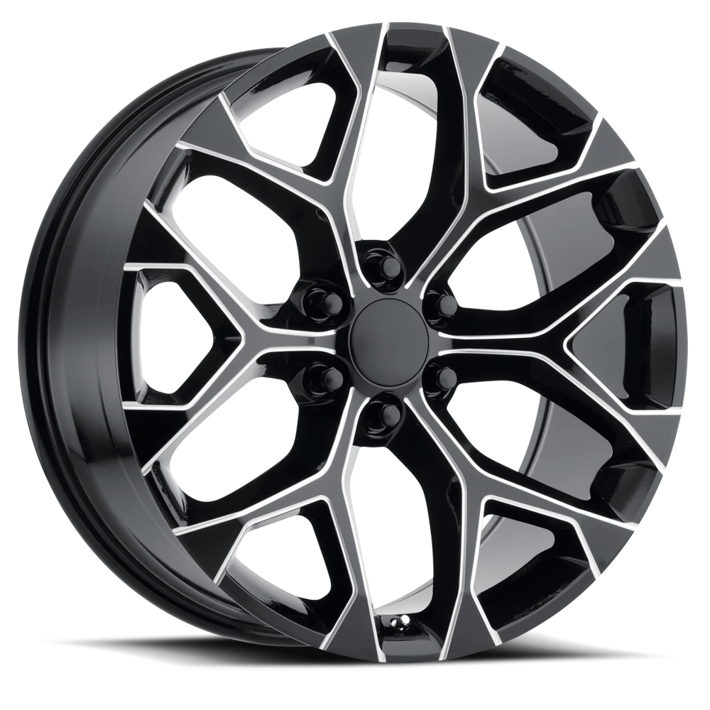Performance Replica PR176 20x9" 6x139.7mm 78.1mm CB +24mm Gloss Black Milled