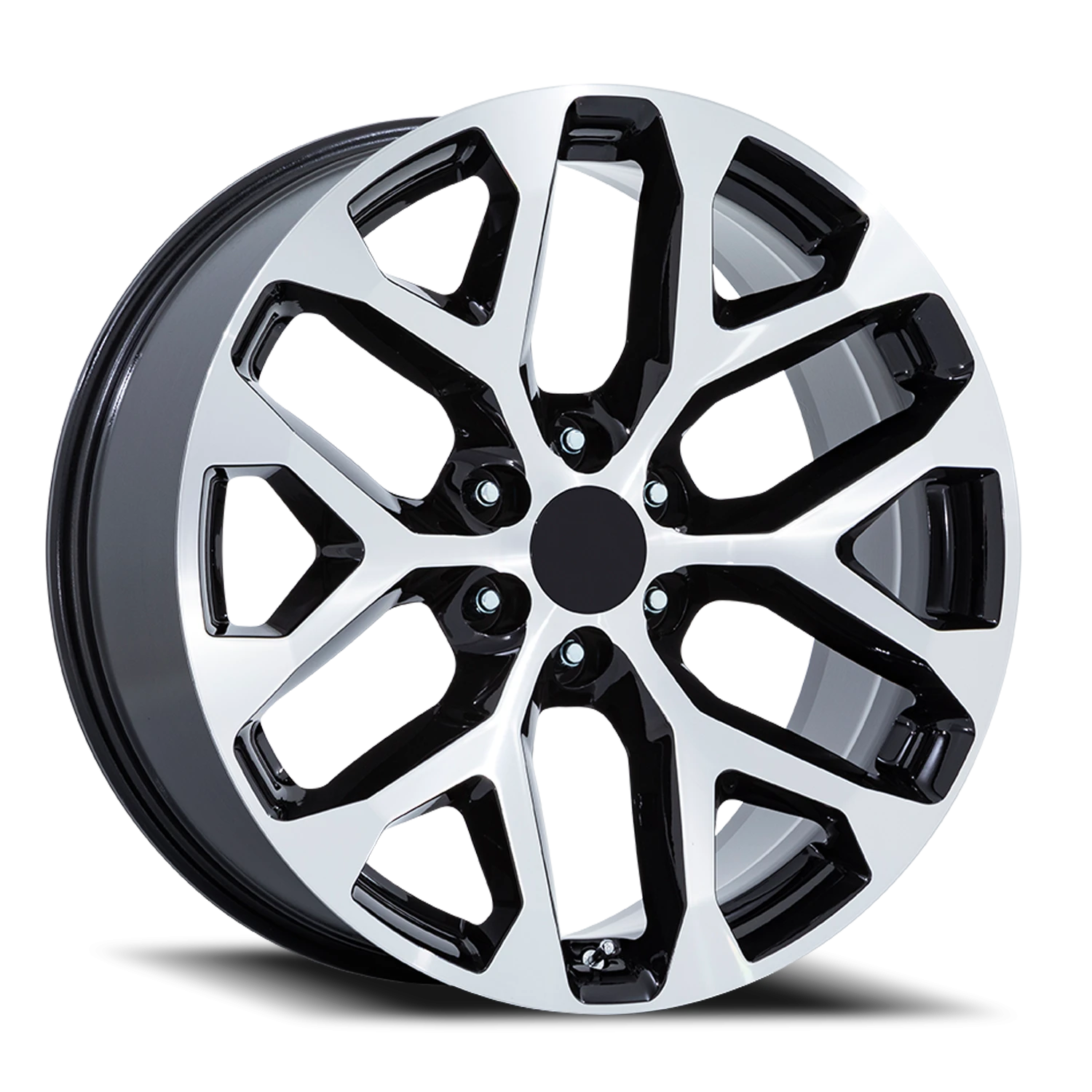 Performance Replica PR177 26x10" 6x139.7mm 78.1mm CB +24mm Gloss Black Machined Face