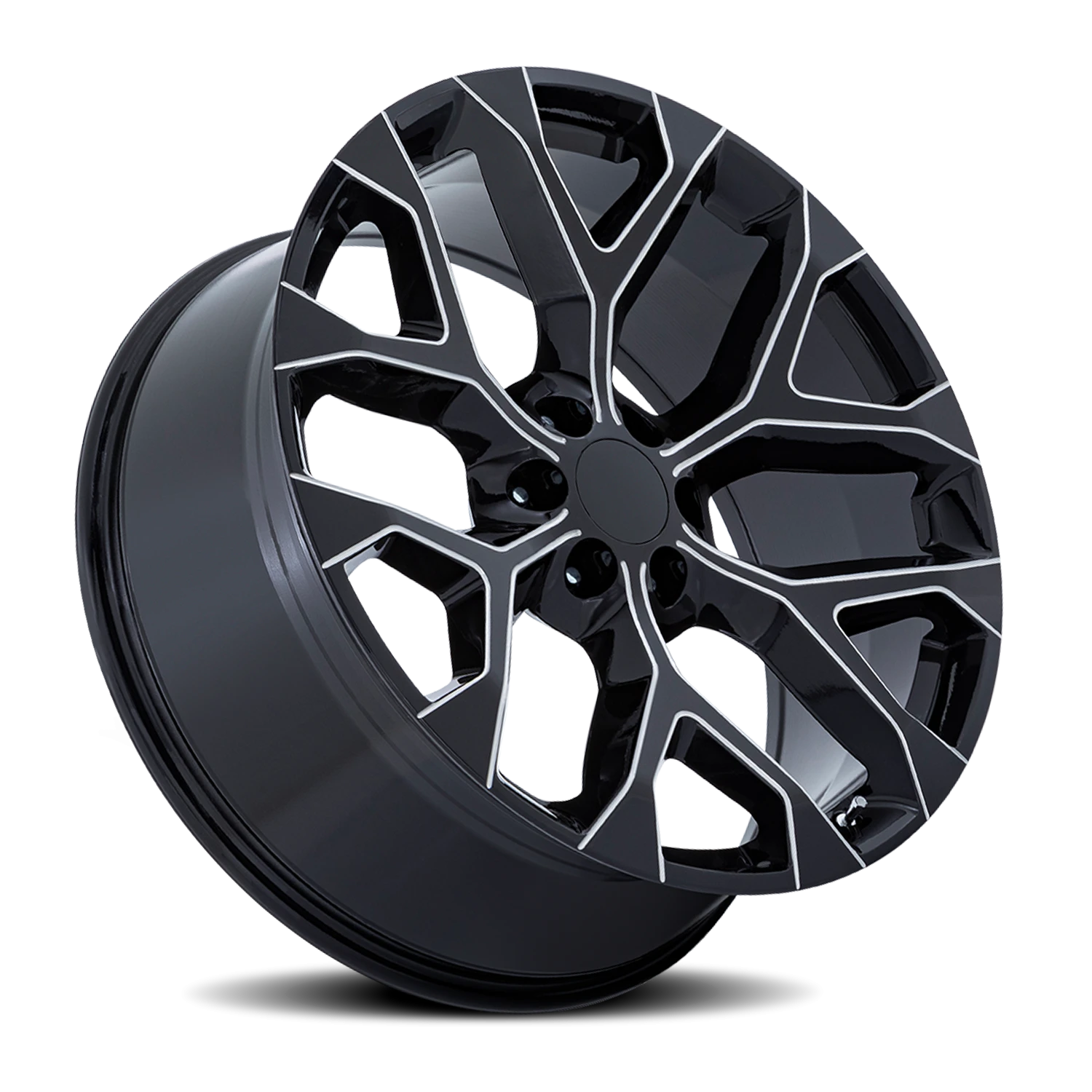 Performance Replica PR177 26x10" 6x139.7mm 78.1mm CB +24mm Gloss Black Milled