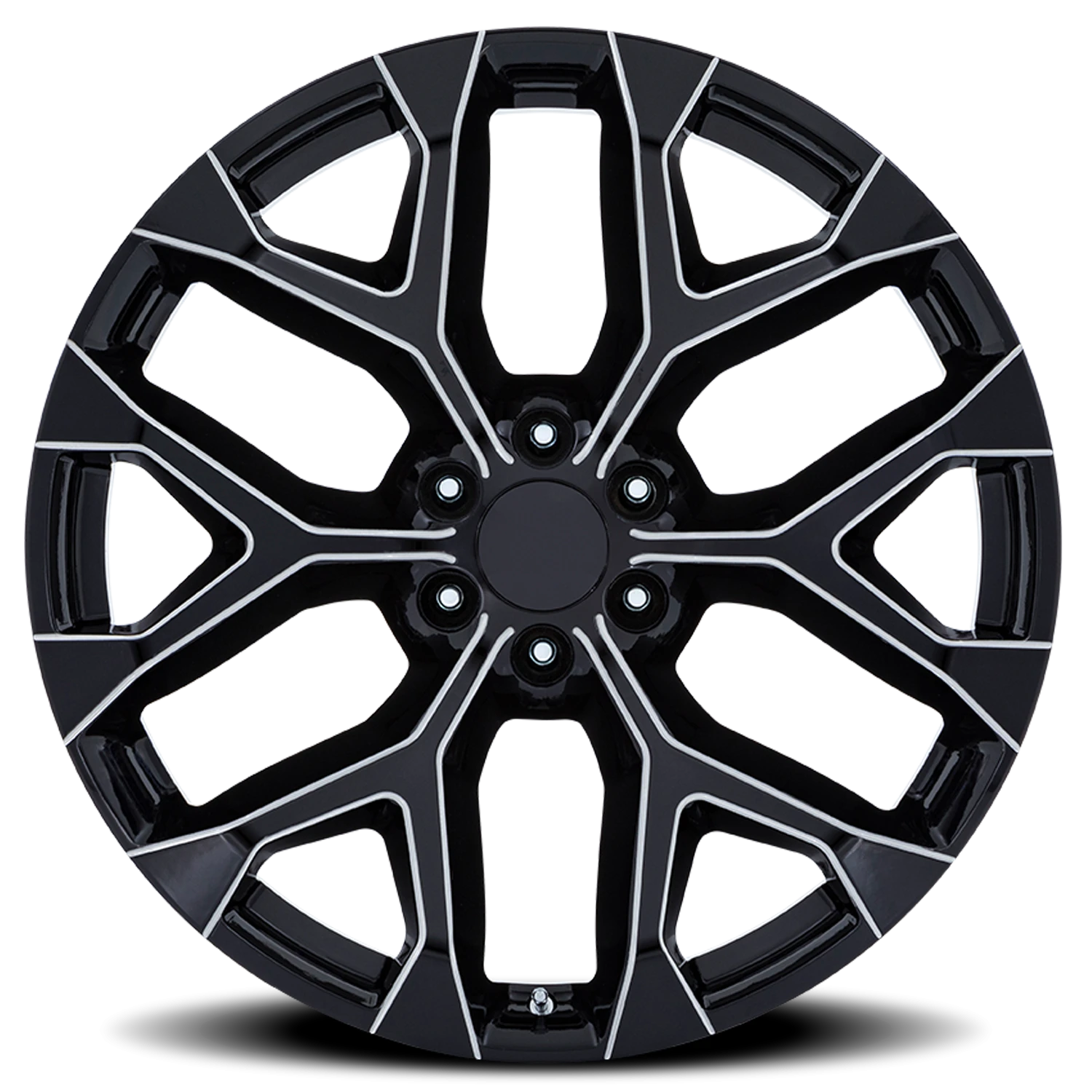 Performance Replica PR177 20x9" 6x139.7mm 78.1mm CB +24mm Gloss Black Milled