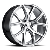 Performance Replica PR181 20x9" 5x127mm 71.5mm CB +34mm Hyper Silver Machined