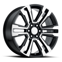Performance Replica PR182 22x9" 6x139.7mm 78.1mm CB +24mm Gloss Black Machined
