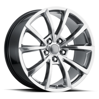 Performance Replica PR184 20x10" 5x127mm 71.5mm CB +50mm Hyper Silver Dark
