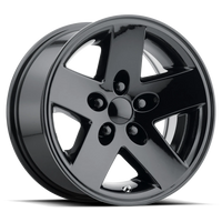 Performance Replica PR185 16x8" 5x114.3mm 71.5mm CB 0mm Gloss Black