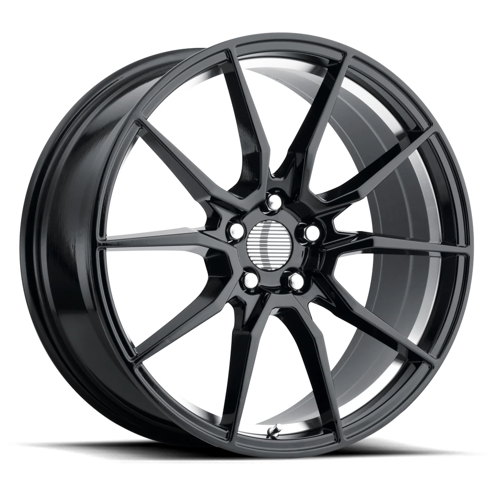 Performance Replica PR193 18x9" 5x114.3mm 70.6mm CB +30mm Gloss Black Machined