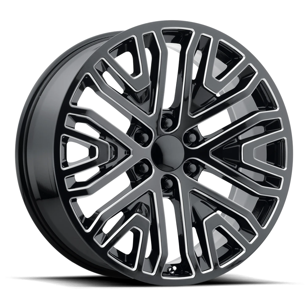 Performance Replica PR197 22x9" 6x139.7mm 78.1mm CB +28mm Gloss Black Milled