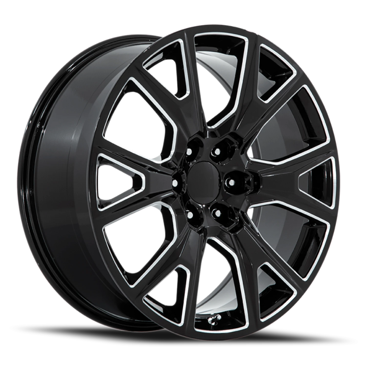 Performance Replica PR199 26x10" 6x139.7mm 78.1mm CB +31mm Gloss Black Milled
