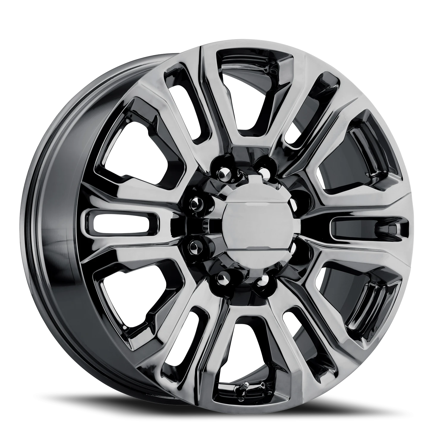 Performance Replica PR207 20x8.5" 8x180mm 124.2mm CB +47mm Black Chrome