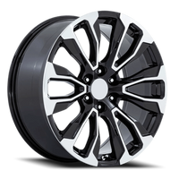 Performance Replica PR211 26x10" 6x139.7mm 78.1mm CB +31mm Gloss Black Machined Face