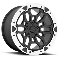 Performance Replica PR215 22x10" 5x139.7mm 78.1mm CB +19mm Matte Black Machined