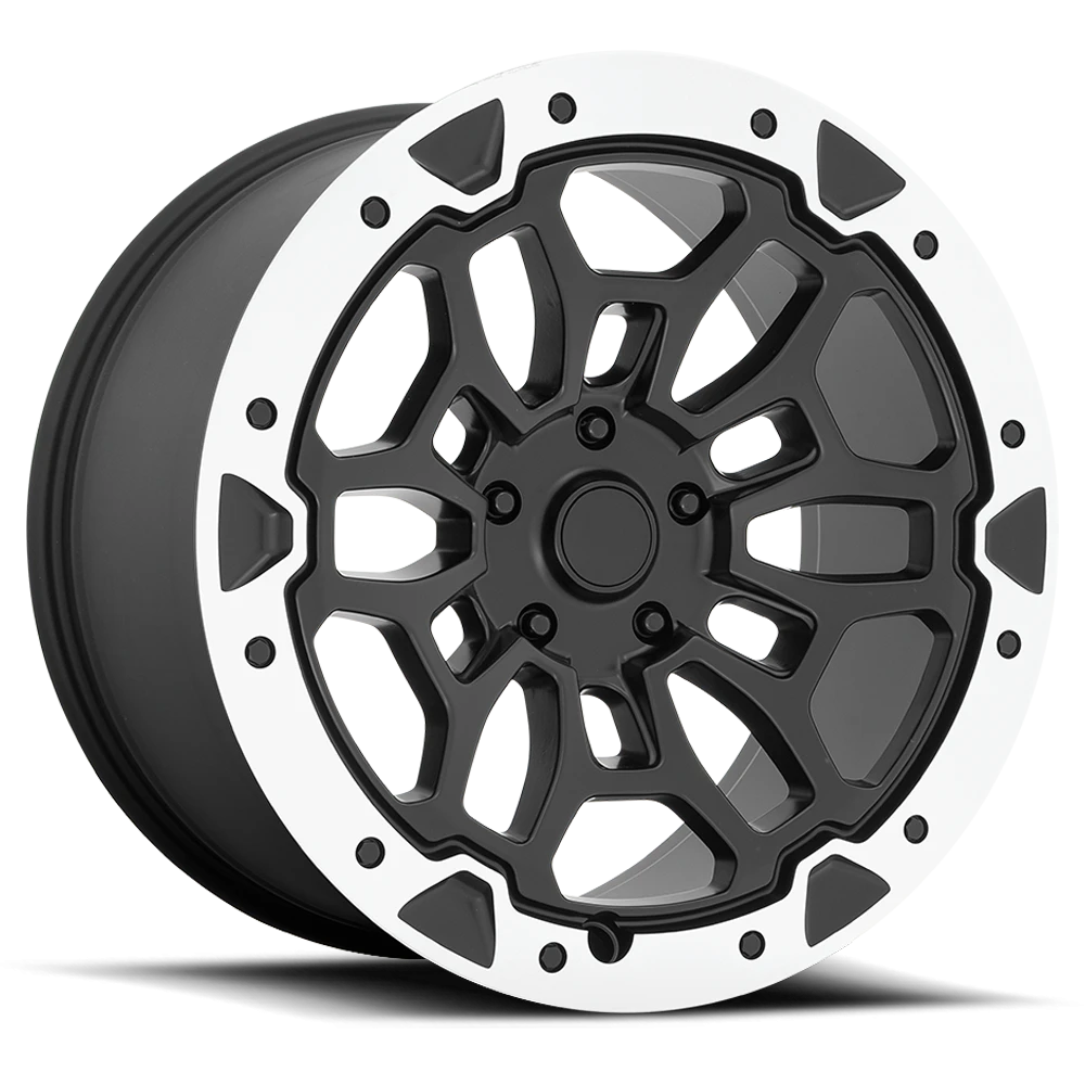 Performance Replica PR215 22x10" 6x139.7mm 78.1mm CB +19mm Matte Black Machined