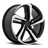 Performance Replica PR216 20x8.5" 5x114.3mm 64.15mm CB +45mm Gloss Black Machined