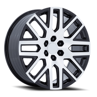 Performance Replica PR231 22x9" 6x139.7mm 78.1mm CB +28mm Gloss Black Milled