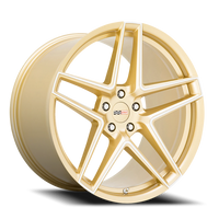Cray Panthera 21x12" 5x120mm 67.06mm CB +52mm Gloss Gold Mirror Cut Face