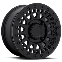 Black Rhino Parker Beadlock UTV 15x7" 4x156mm 132mm CB +51mm Matte Black