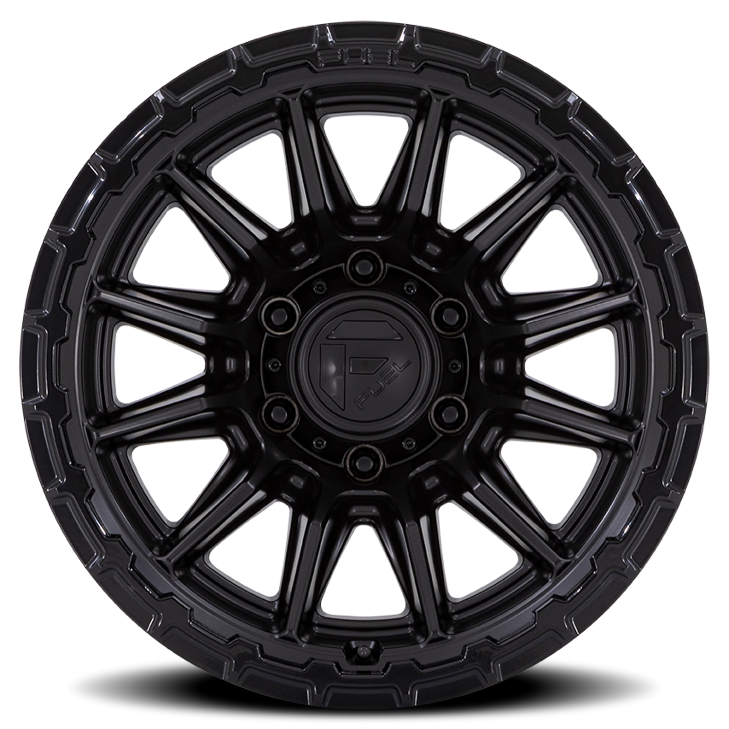 Fuel Piston FC866 20x10" 6x135mm 87.1mm CB -18mm Blackout
