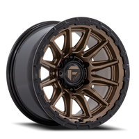 Fuel Piston FC866 17x9" 6x139.7mm 106.1mm CB +1mm Matte Bronze Gloss Black Lip