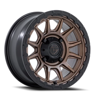 Fuel Piston UTV 15x7" 5x114.3mm 72.56mm CB +38mm Matte Bronze Matte Black Lip