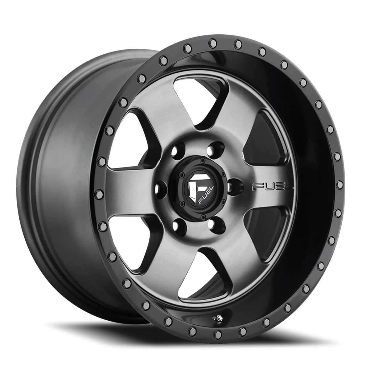 Fuel Podium 20x9 +20 5x139.7mm 108mm Anthracite Black Lip