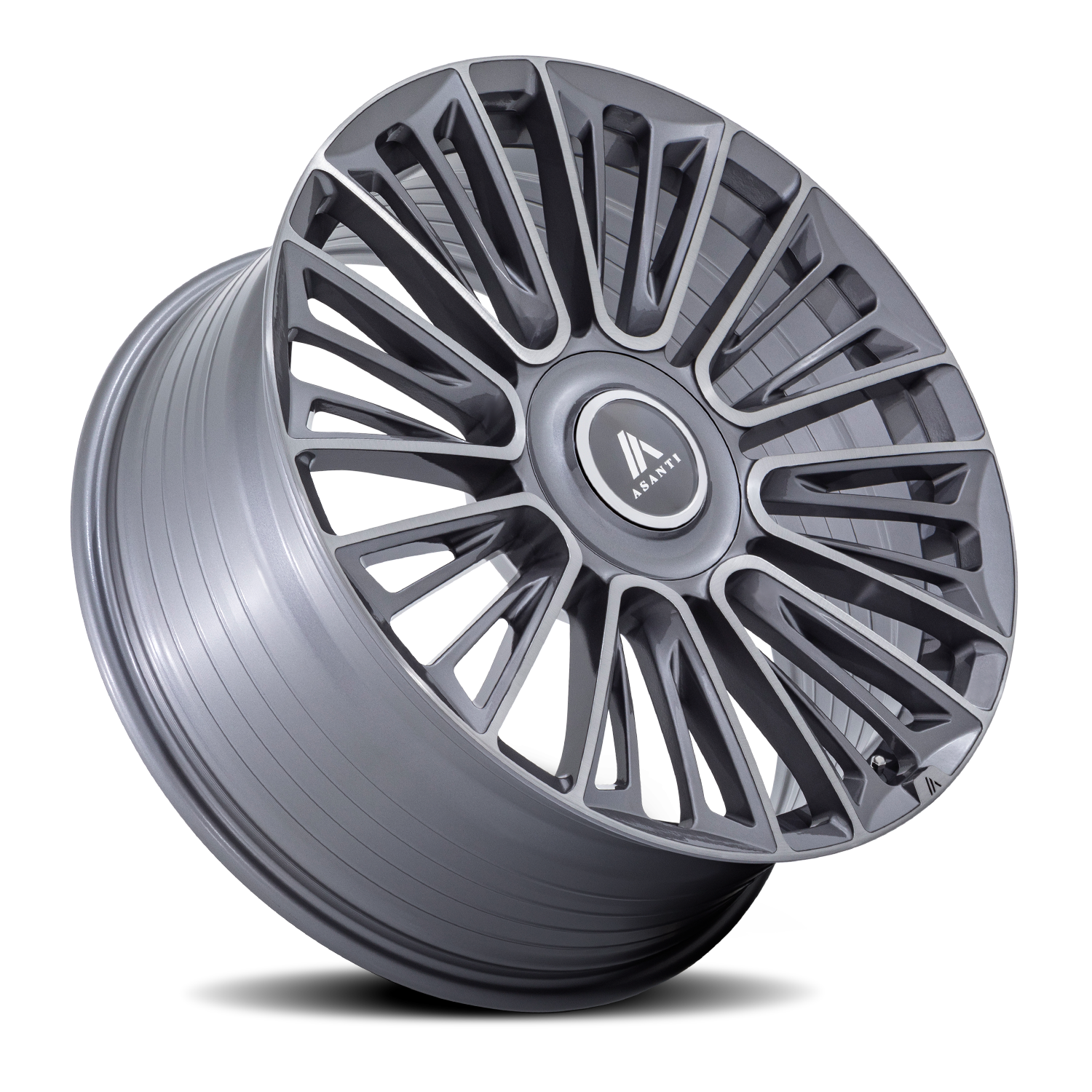 Asanti Black Label Premier AB049 22x9.5" 6x135mm 100.3mm CB +25mm Brushed Anthracite