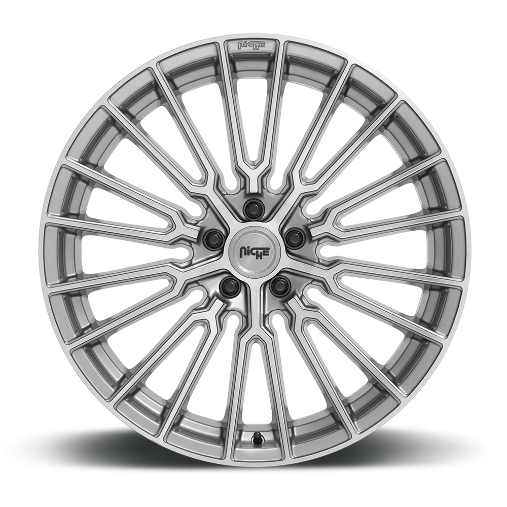 Niche Premio 20x10.5" 5x112mm 66.56mm CB +27mm Platinum