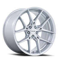 Niche Prodigy 5 NC279 24x10" 5x112mm 66.56mm CB +20mm Silver Machined Face