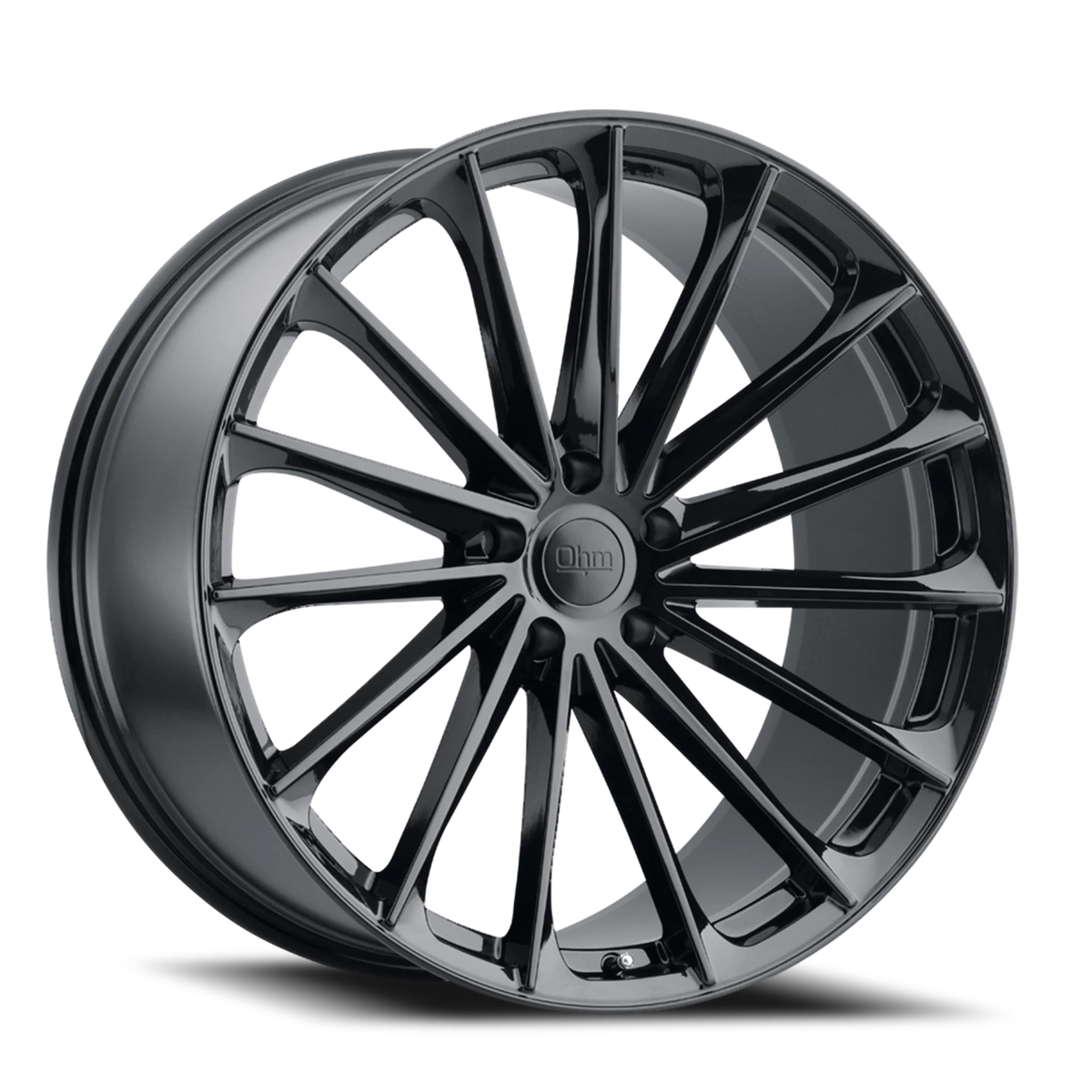 Ohm Proton GB 17x6.5 +45 5x114.3mm 76.1mm Gloss Black