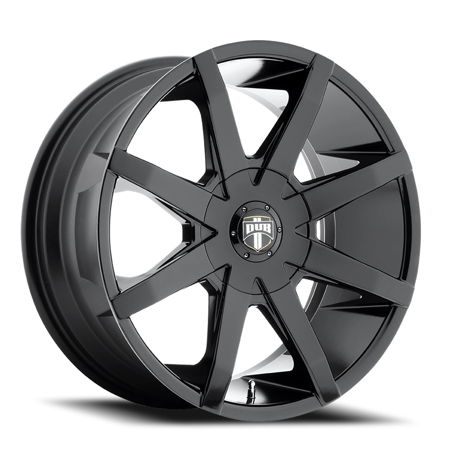 DUB Push 20x8.5" 6x135mm 87.1mm CB +25mm Gloss Black